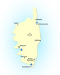 Carte Corse