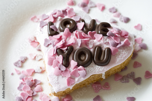 Photo: Valentine cake Valentine cake