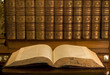 Old books in classic library 2 Old books in classic library 2