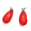 boucles d'oreilles orange