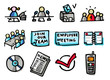 Vector: business business