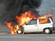 Voiture brulée Voiture brulée