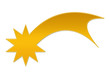 goldene sternschnuppe