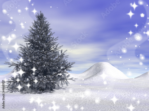 Illustration: christmas tree christmas tree
