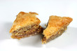 two pieces baklava