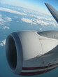 Aerial view from airplane
