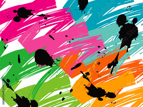 color pop brush stokes and blots color pop brush stokes and blots