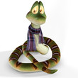 Cute Toon Snake #03 Cute Toon Snake #03