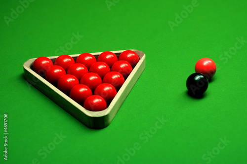Photo: snooker balls snooker balls