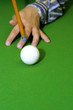 Photo: Snooker player Snooker player