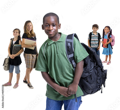 School Kids Diversity
