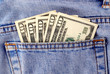 Money in the pocket