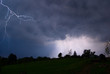 Night thunderstorm.