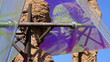 Reflet de statue