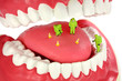 Foto: Bad breath concept Bad breath concept