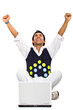 success on the internet - man