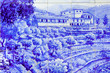 Portugal, Douro valley, Pinhao: Azulejo