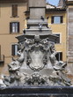 obelisk brunnen platz rotonda in rom
