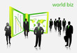 Illustration of business people Illustration of business people