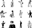 Retro-Style Vector Illustrations