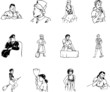 Retro-Style Vector Illustrations