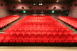 chairs in a cinema chairs in a cinema