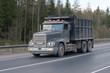 truck driving on country-road of "Trucks" series in my portfolio