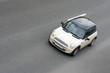 small minute british car isolated of "cars" series