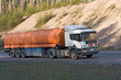 tunker truck driving of "business vehicles" series