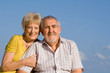loving attractive happy smiling seniors