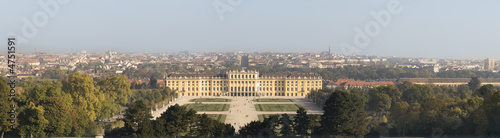 Foto: Panoramabild Schloss Schönbrunn Panoramabild Schloss Schönbrunn