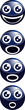pictogramme tete bleu