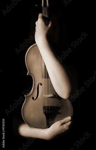 Photo: old violin old violin