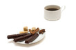 Coffee, chocolate and cinnamon