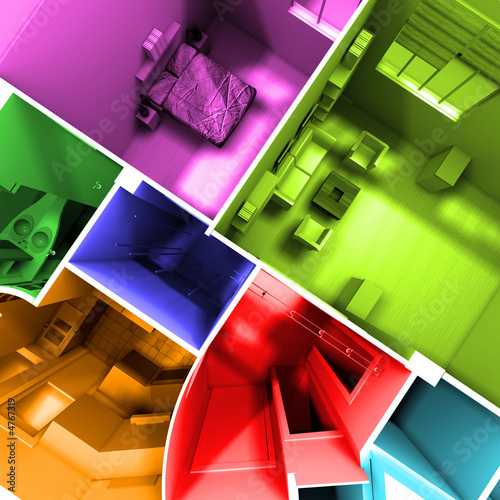 appartement passy color B appartement passy color B