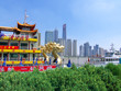 Bateau de promenade, Bund, Shangai, Chine Bateau de promenade, Bund, Shangai, Chine