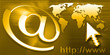 internet - e-mail - yellow