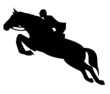 jumping horse-silhouette