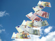 Geldscheine im Himmel Geldscheine im Himmel