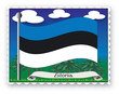 Briefmarke Estland