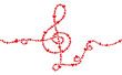 musical note valentine 