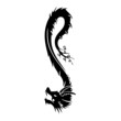 dragon vector tatoo