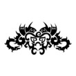 dragon vector tatoo
