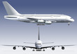 Double-deck Lagest Jetliner