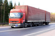 tractor trailer truck of 