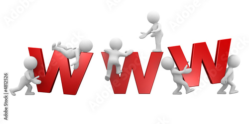 big www letters
