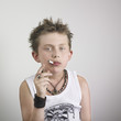 Photo: Young smoker Young smoker