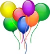 Bright air balloons