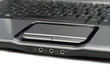 closeup of laptop touchpad