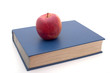 book and apple